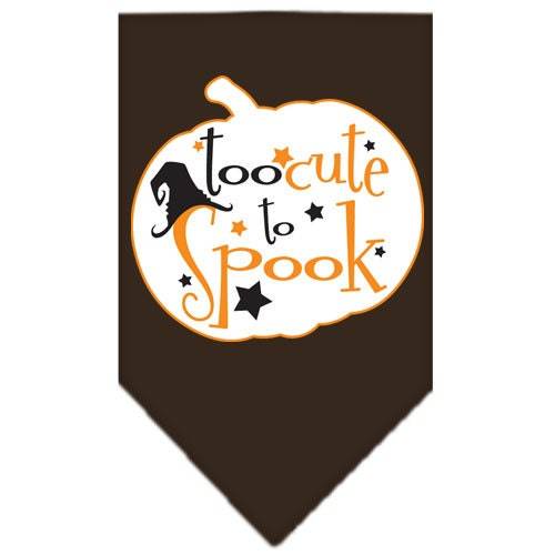 Too Cute to Spook Halloween Pet Bandana