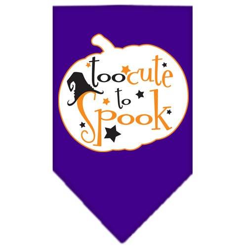 Too Cute to Spook Halloween Pet Bandana
