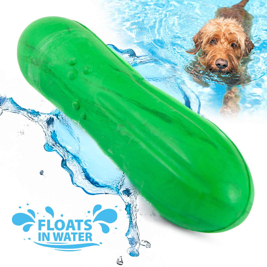 Jeffers Floating Natural Rubber Dog Chew for Dental Health and Play in water, ideal for dogs who love to play.