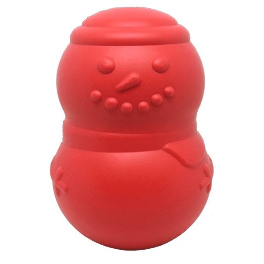 Snowman Dog Toy - Durable Winter Chew Toy for Large Dogs | USA Made