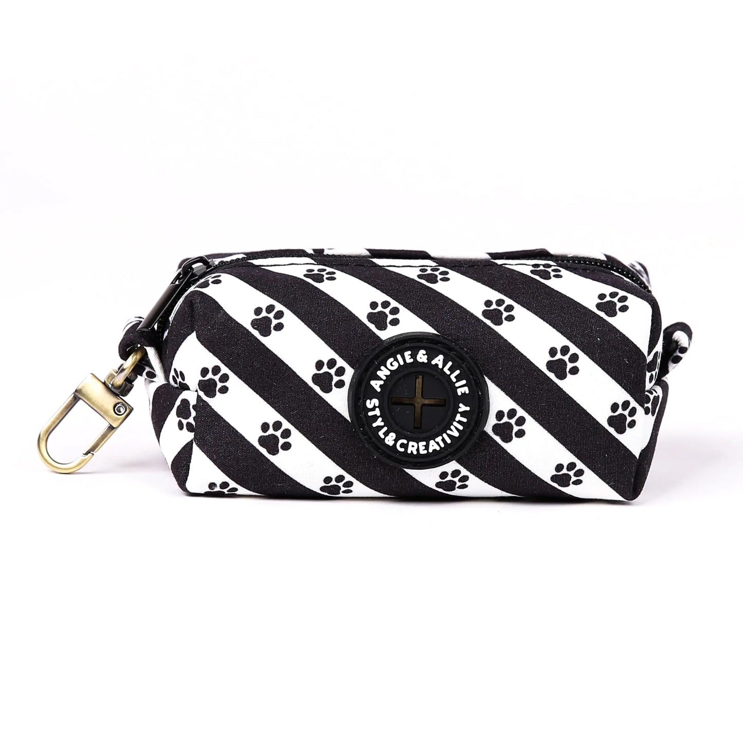 Eco-Friendly Dog Poop Bag Holder with Brass Clips